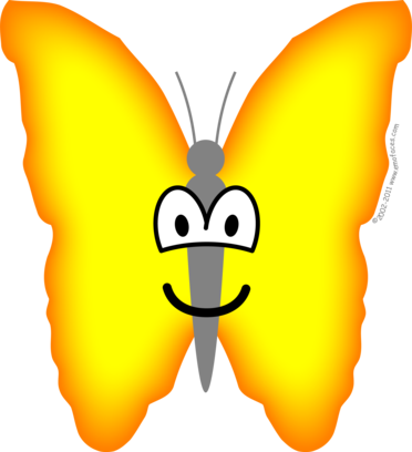 Vlinder emoticon