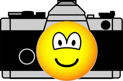 Camera emoticon