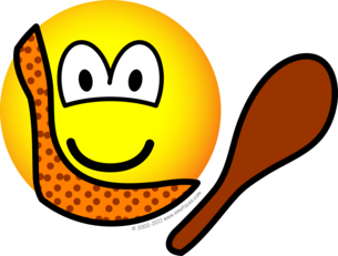 Holbewoner emoticon