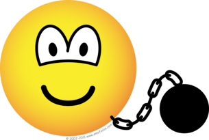 Geketende emoticon