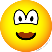 Chocolademelk snor emoticon