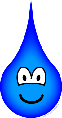 Druppel emoticon