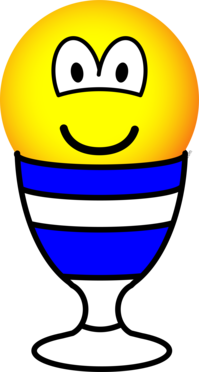 Eierdop emoticon