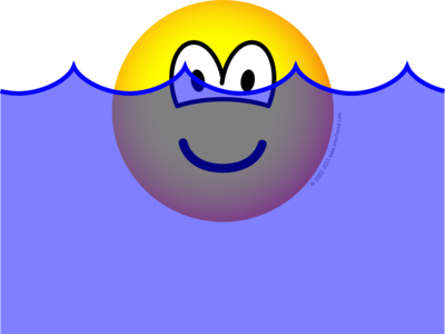 Overstroomde emoticon