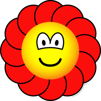 Bloem emoticon