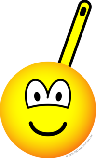 Koekenpan emoticon