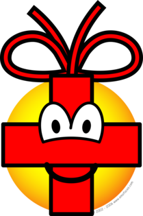 Cadeau emoticon