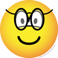 Bril emoticon
