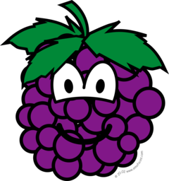 Tros druiven emoticon