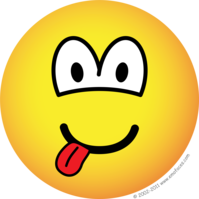 Happy face emoticon