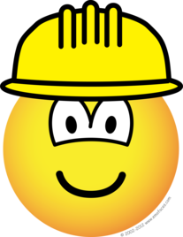 Bouwhelm emoticon