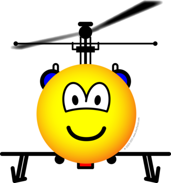 Helicopter emoticon