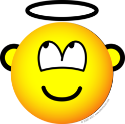 Onschuldige emoticon