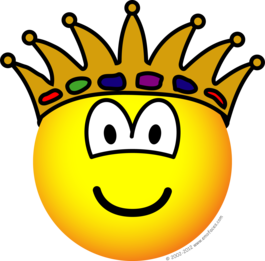 Koning emoticon