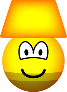 Schemerlamp emoticon