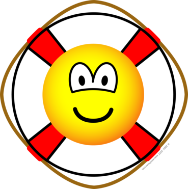 Reddingsband emoticon