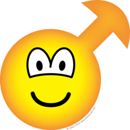 Manlijke emoticon