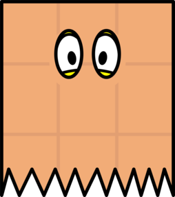 Papierenzak emoticon