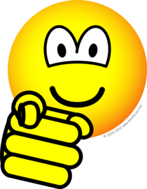 Wijzende emoticon