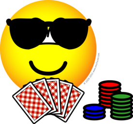 Poker emoticon