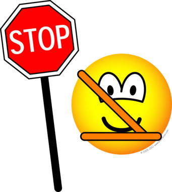 Oversteek wacht emoticon