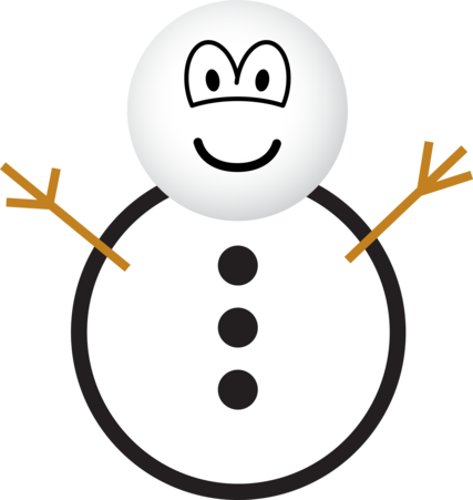 Sneeuwpop emoticon