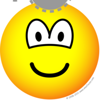 Nadenkende emoticon