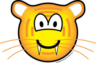 Tijger emoticon