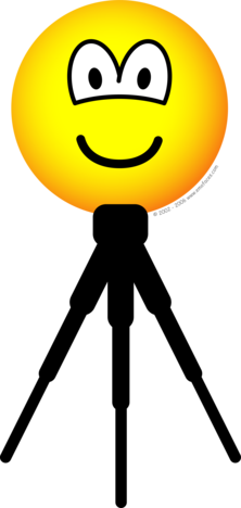 emoticon op driepoot