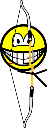 Boogschietende smile