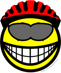 Fietser smile