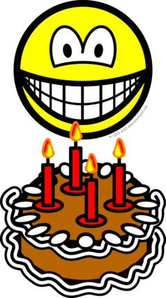 Kaarsjes uitblazende smile