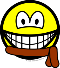 Bruine band smile
