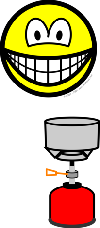Kampeer gastoestel smile