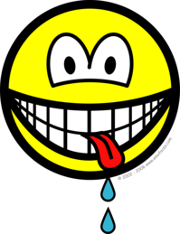 Kwijlende smile
