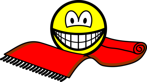 Vliegend tapijt smile