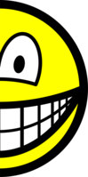 Halve smile