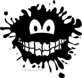 Inktvlek smile