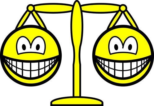 Weegschaal smile