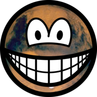 Mars smile