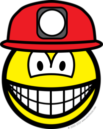 Mijnwerker smile