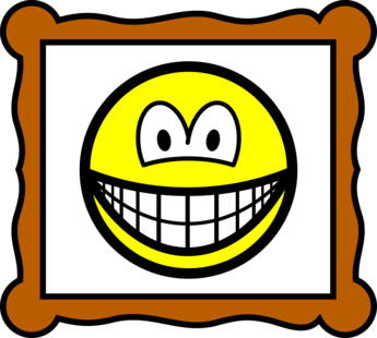Schilderij smile
