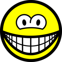 Rond ogige smile
