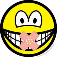 Zwijgende smile