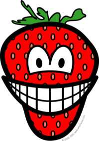 Aardbei smile