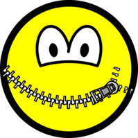 Dicht geritste smile