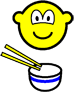 Chop sticks buddy icon Rice bowl 