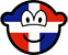 Dominicaanse Republiek buddy icon vlag 