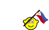 Filipijnen vlag zwaaien buddy icon  geanimeerd
