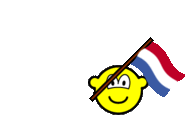 Nederlandse vlag zwaaien buddy icon  geanimeerd